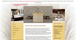 Desktop Screenshot of kirchliche-sammlung.de